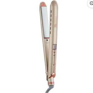Conair InfinitiPRO Titanium Ceramic Gold Hair Straightener 1 IN. width (NIB)